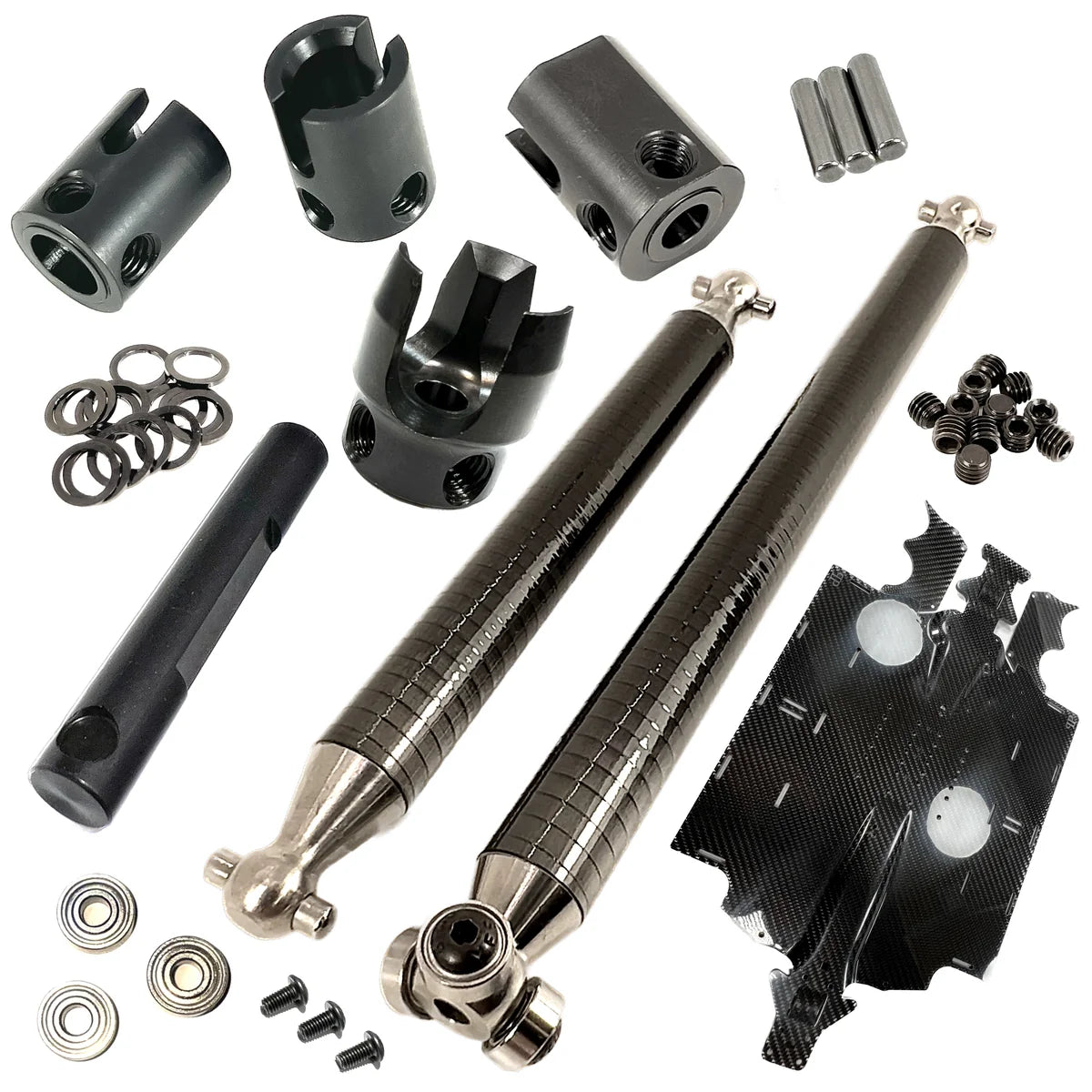 Perfect Pass Driveshaft Kit for Perfect Pass 1/7 GT Chassis ONLY - Ultimate Series