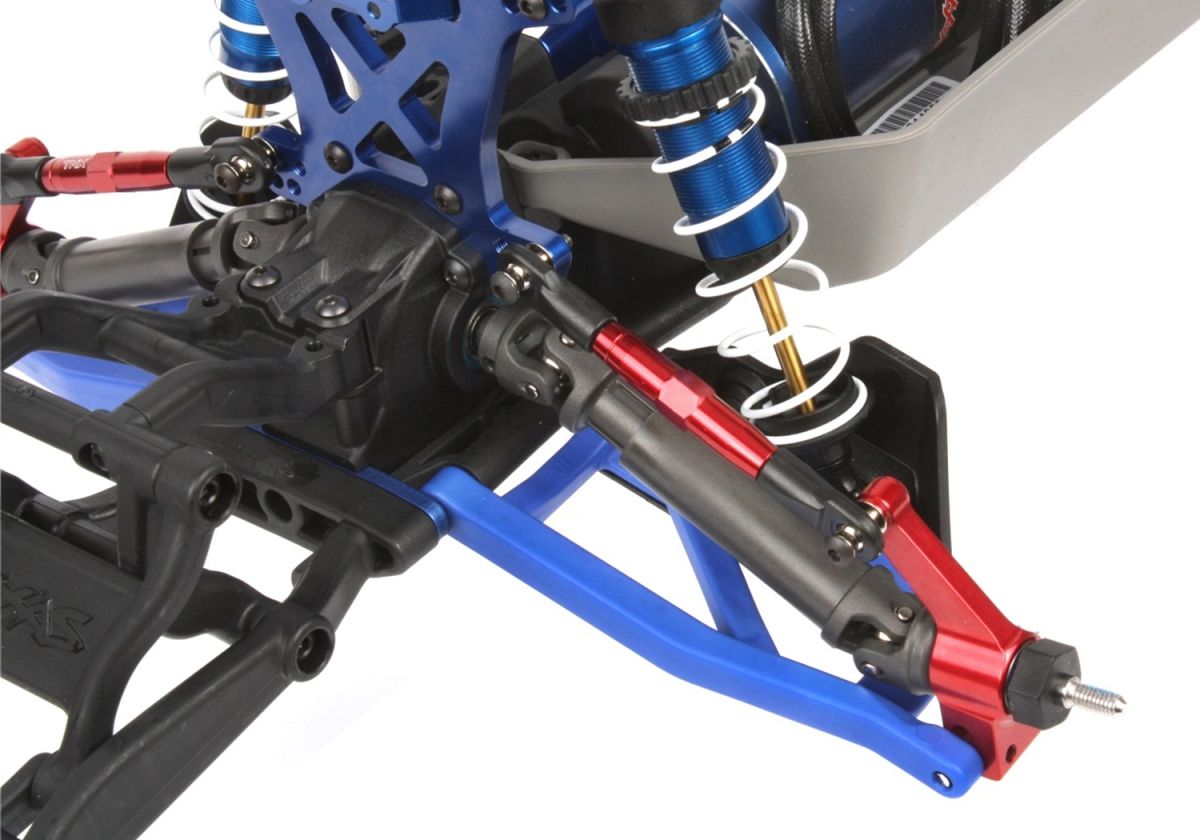 Traxxas 73 mm Red Aluminum Rear Camber Links (Red)