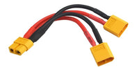 XT60 Parallel 2-Battery Connector Adapter Wire Harness