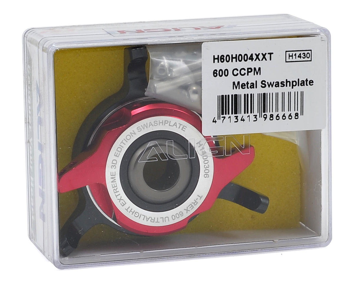 Align/T - Rex Helicopters 550 Original ,550X ,600E Pro CCPM Metal Swashplate - BOBBYRC