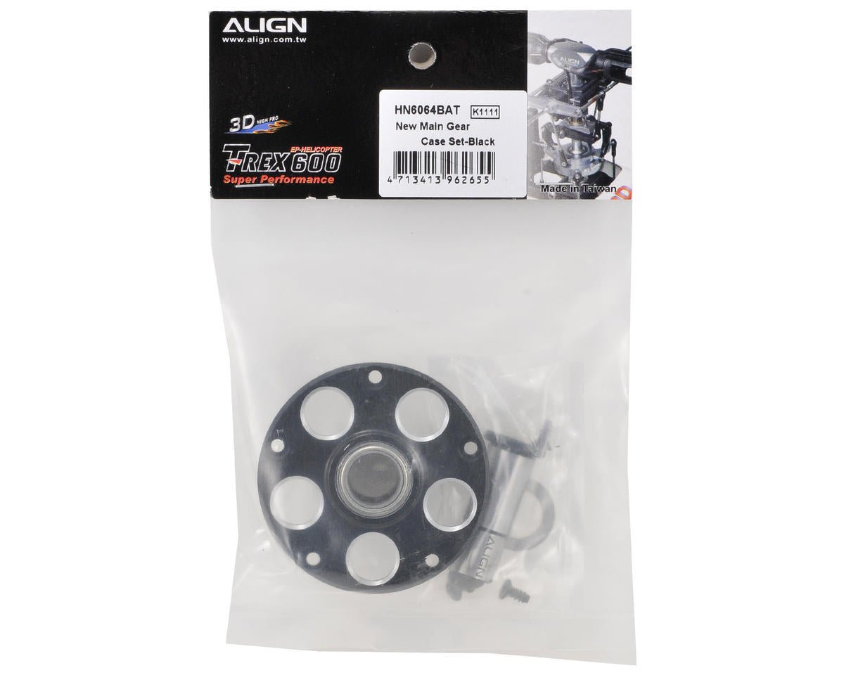 Align/T - Rex Helicopters 550E/600E/600N Main Gear Case Set HN6064BA - BOBBYRC