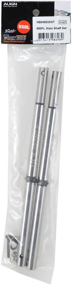 Align/T - Rex Helicopters H55H003XX 550FL Main Shaft Set - BOBBYRC