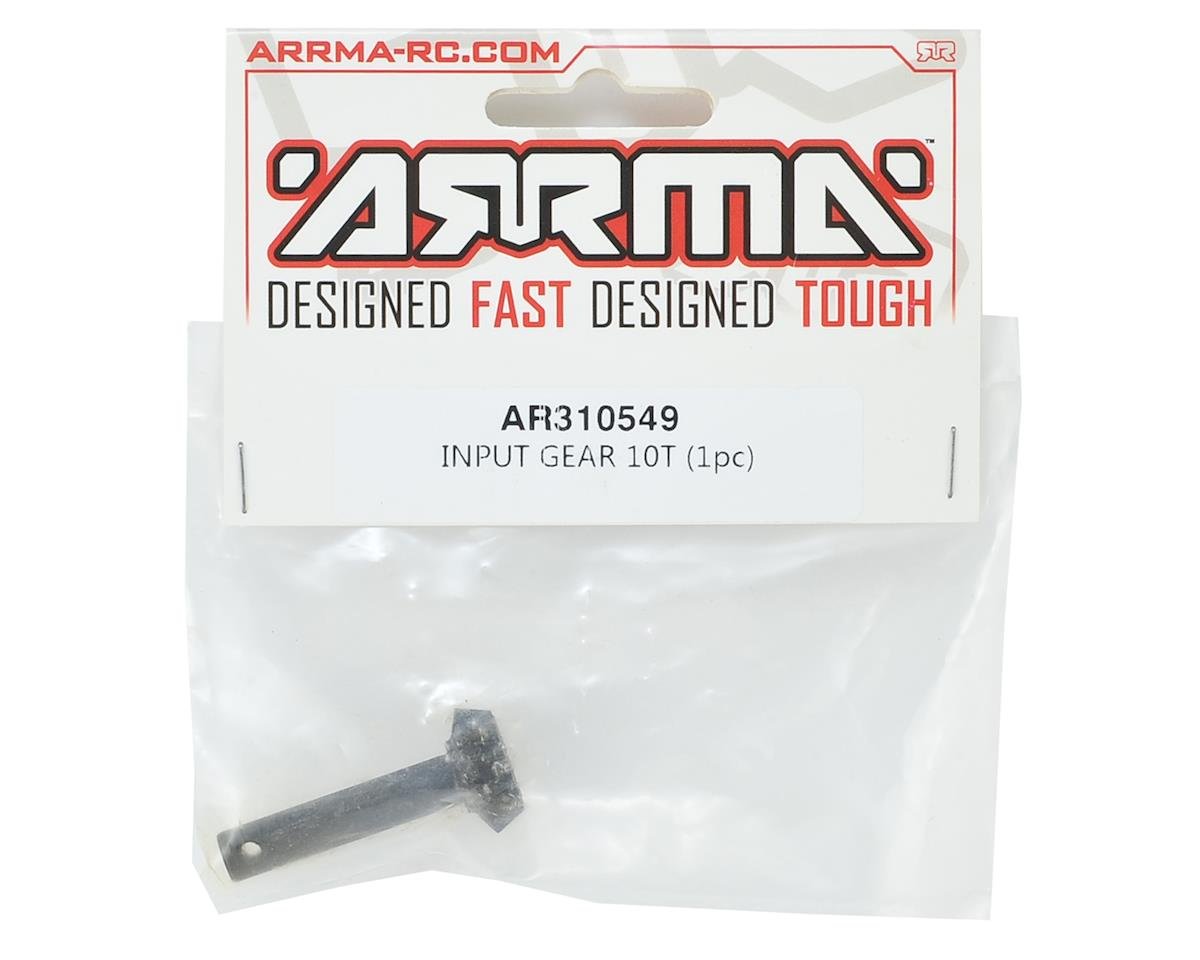 ARRMA Input Gear 10T Nero