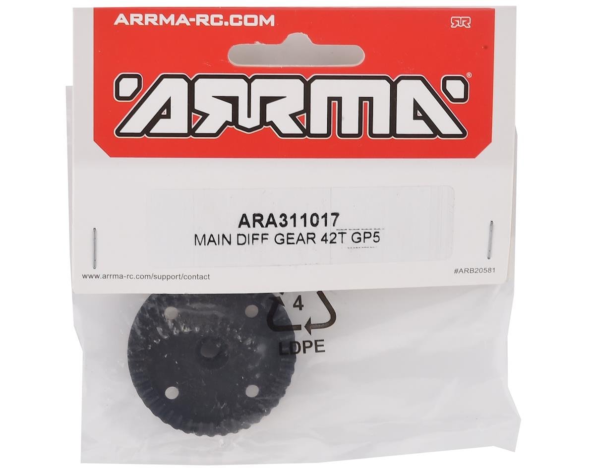 Arrma Infraction V2 / Felony 6S GP5 Main Differential Ring Gear (42T)