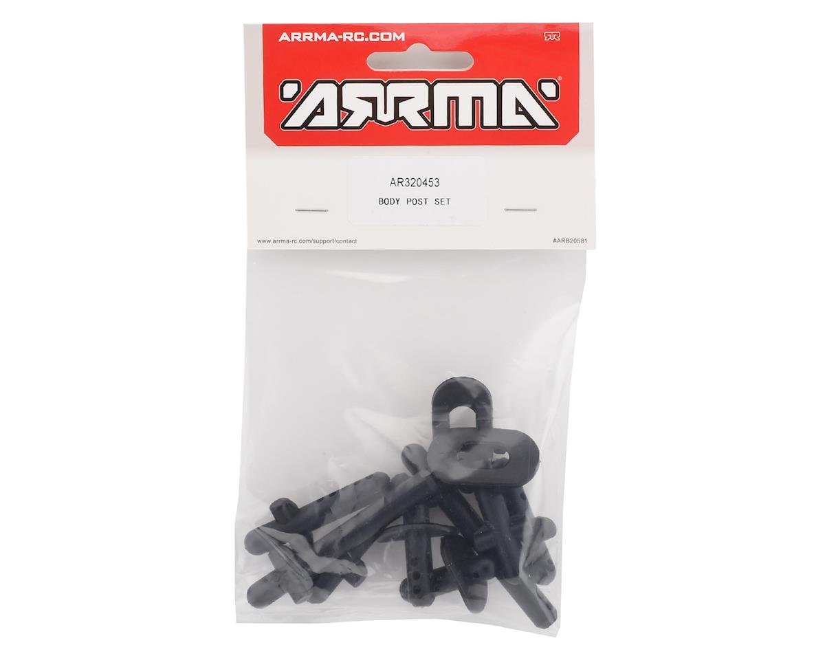 Arrma Body Post Set 1/10 KRATON 4S,1/10 OUTCAST 4S,1/8 INFRACTION 223S,1/8 INFRACTION 3S