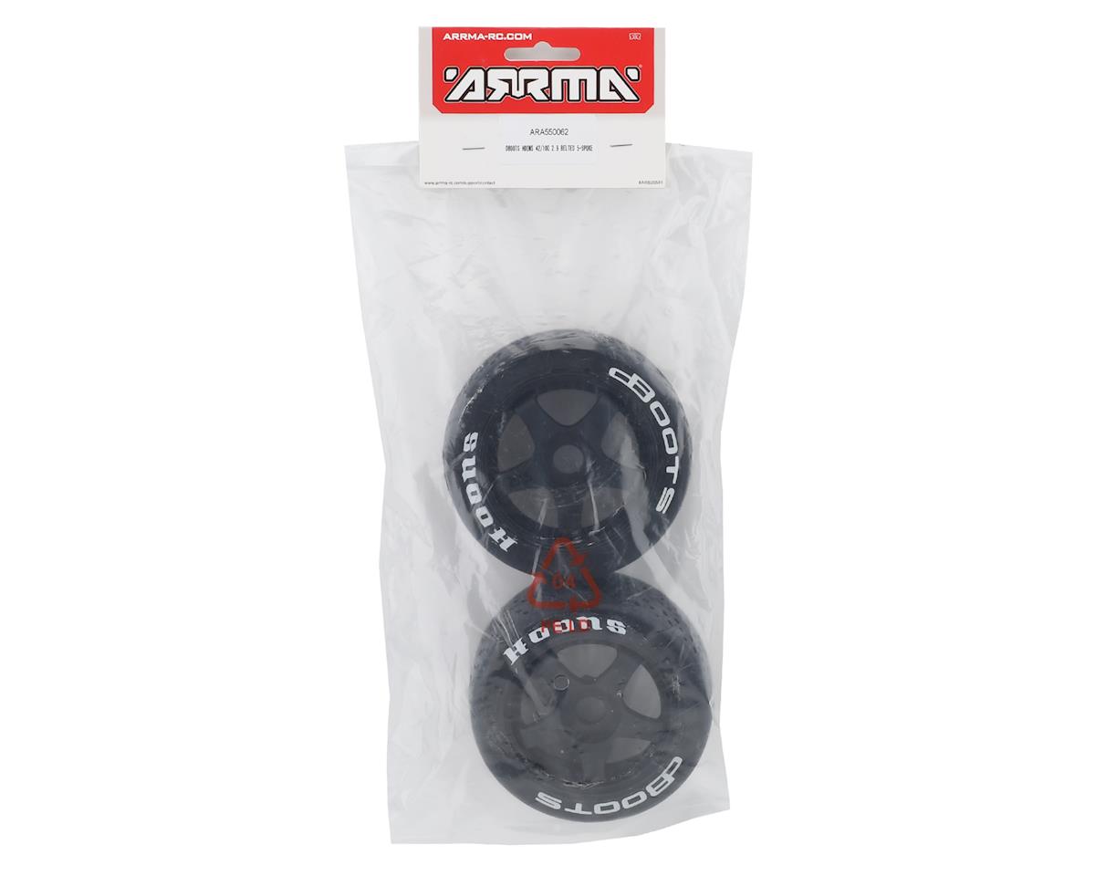 Arrma DBoots Hoons 42/100 2.9 Belted 5-Spoke Pre-mounted Tires (2)