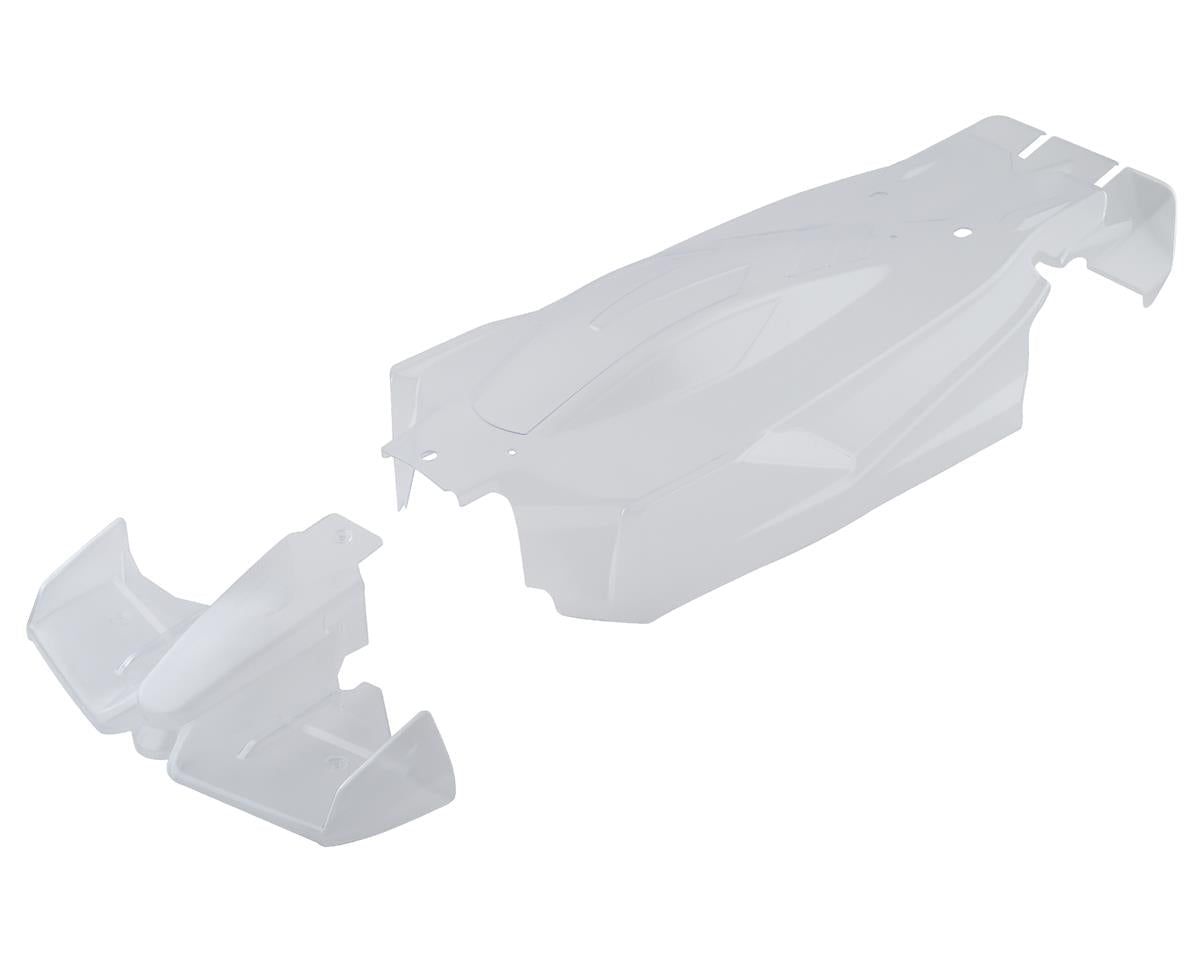 Arrma 1/7 Clear Body with Decals: LIMITLESS 6S BLX (Clear) - BOBBYRC