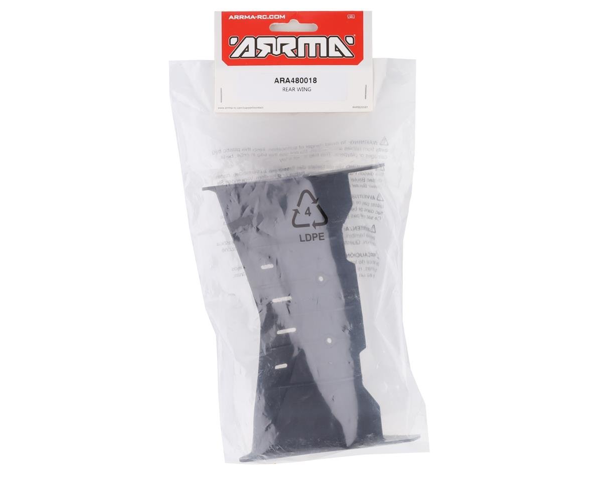 Arrma 175mm 6S Rear Wing (Kraton/Talion/Typhon) - BOBBYRC