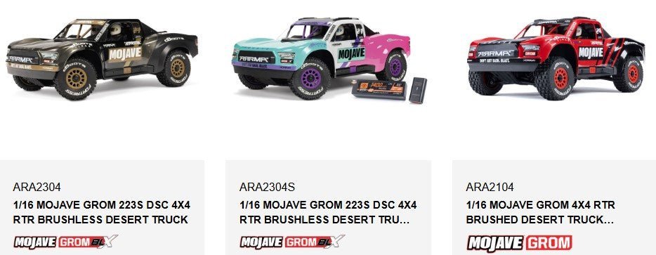Arrma 311227 40.5mm Dogbones (2) For Mojave Grom - BOBBYRC