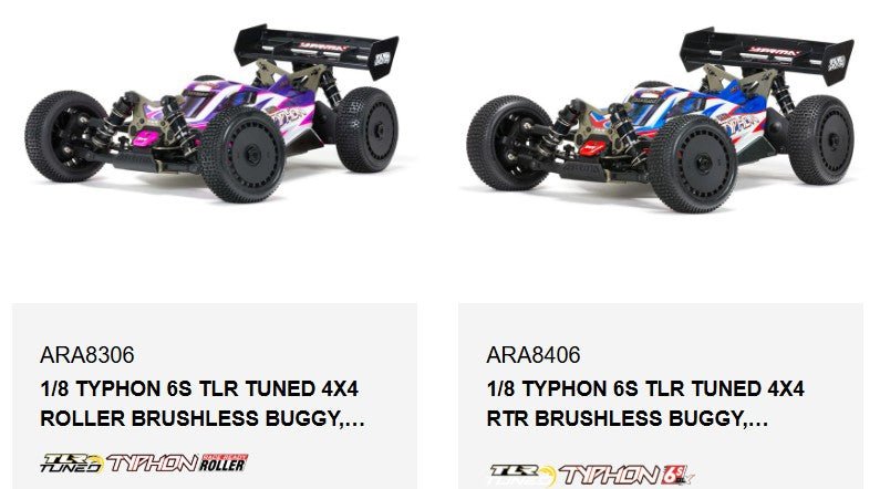 Arrma 6S BLX 330230 Composite Ball Cup Set - BOBBYRC