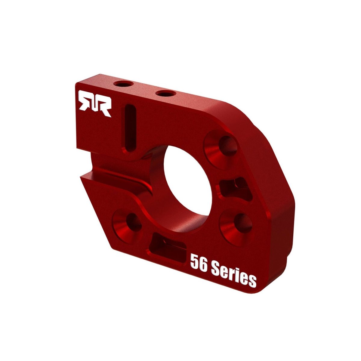 Arrma Aluminum Motor Plate 56 Series Red - BOBBYRC