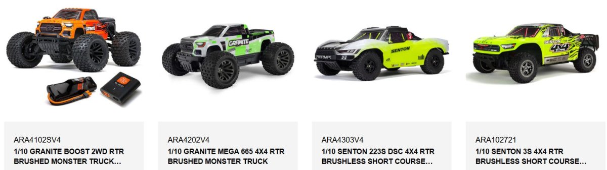 ARRMA AR310780 Composite Frt Slider Driveshaft Set 4x4: Granite Mega/Senton Mega - BOBBYRC