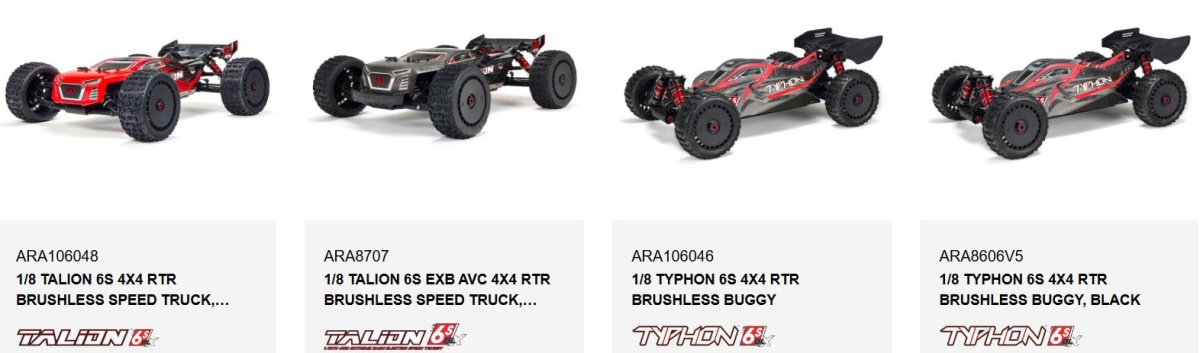 ARRMA AR320347 Heavy Duty Wing Mount Set Rear Kraton Talion Typhon Notorious - BOBBYRC