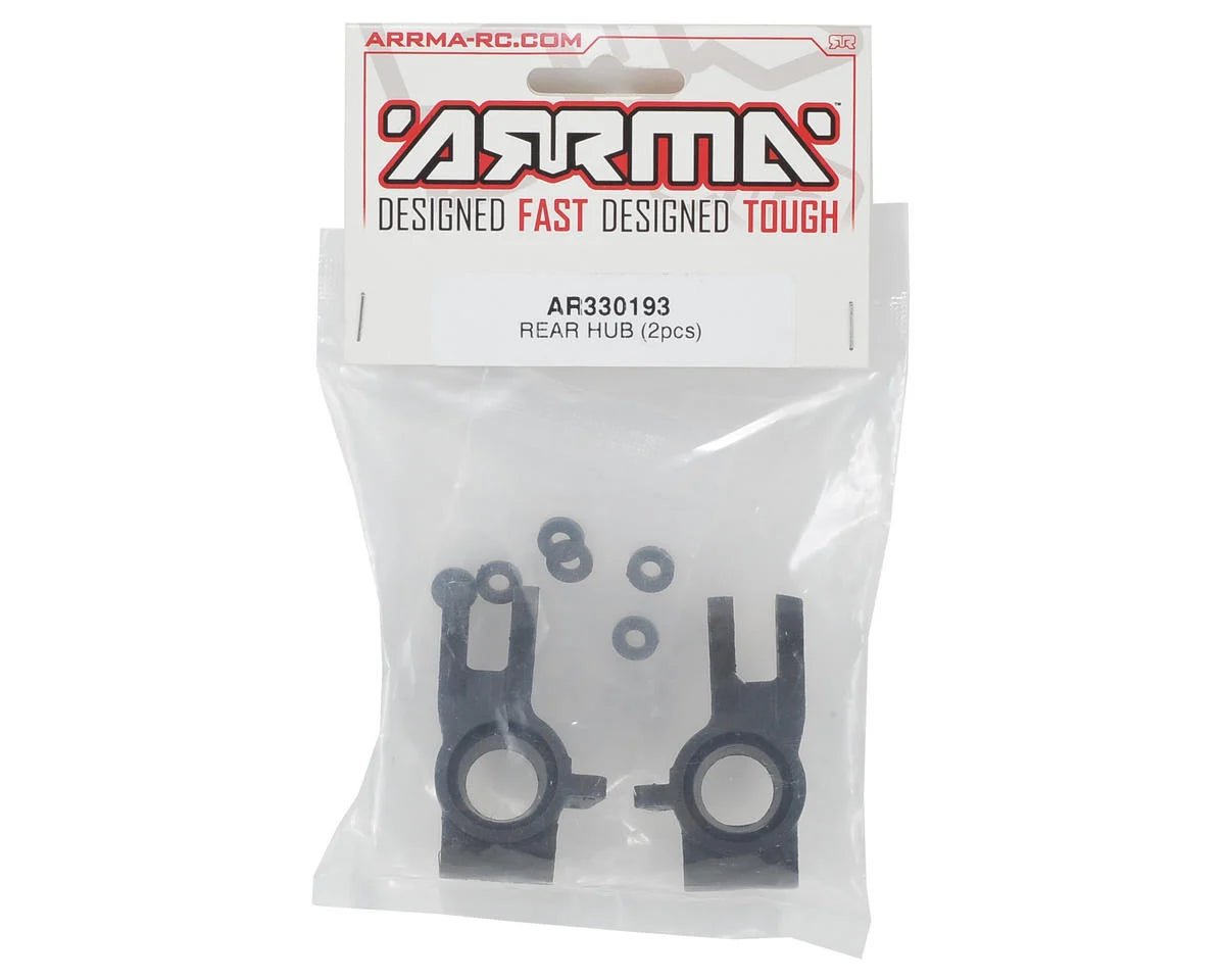ARRMA AR330193 Hub Rear (2) Typhon Kraton Mojave 1/7 Felony 6S - BOBBYRC