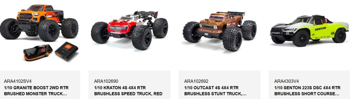 ARRMA AR330470 Rod End Set 4x4 Senton/Bigrock/Granite/Typhon - BOBBYRC