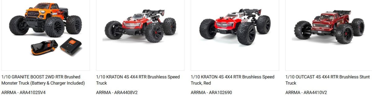 Arrma Center Driveshaft High Speed Support Set Big Rock Granite Kraton Senton - BOBBYRC