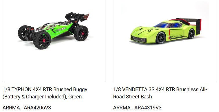 Arrma Granite Vendetta Vorteks Typhon Senton 4x4 3S BLX Aluminum Motor Mount - BOBBYRC