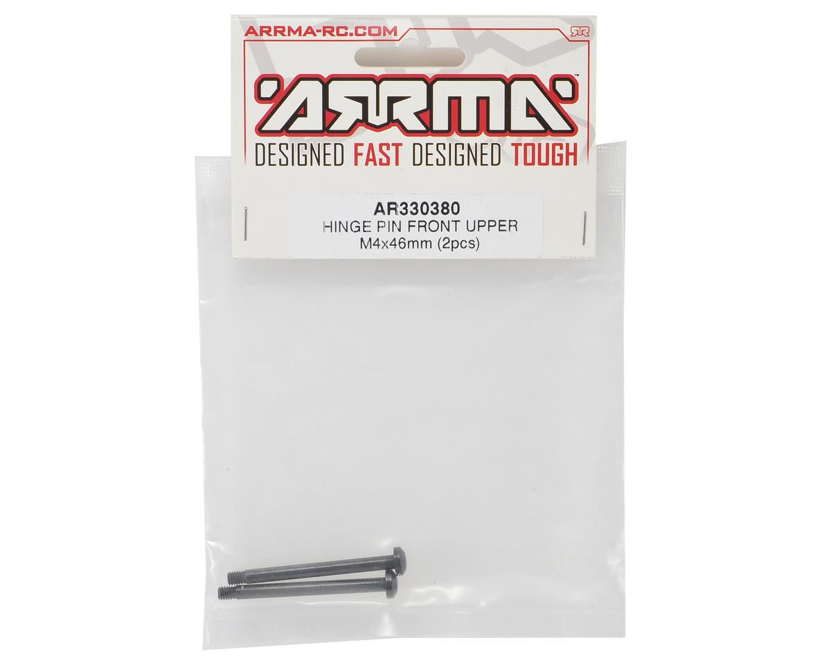 ARRMA Hinge Pins Front Upper 4x46mm (2) Typhon Kraton Notorious Mojave Felony 6S - BOBBYRC