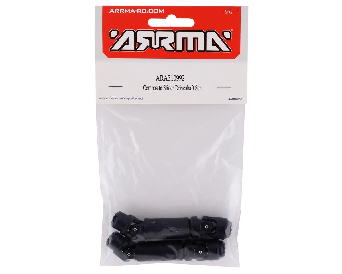 Arrma Infraction 2s/3s Vendetta 3S Composite Slider Driveshaft Set - BOBBYRC
