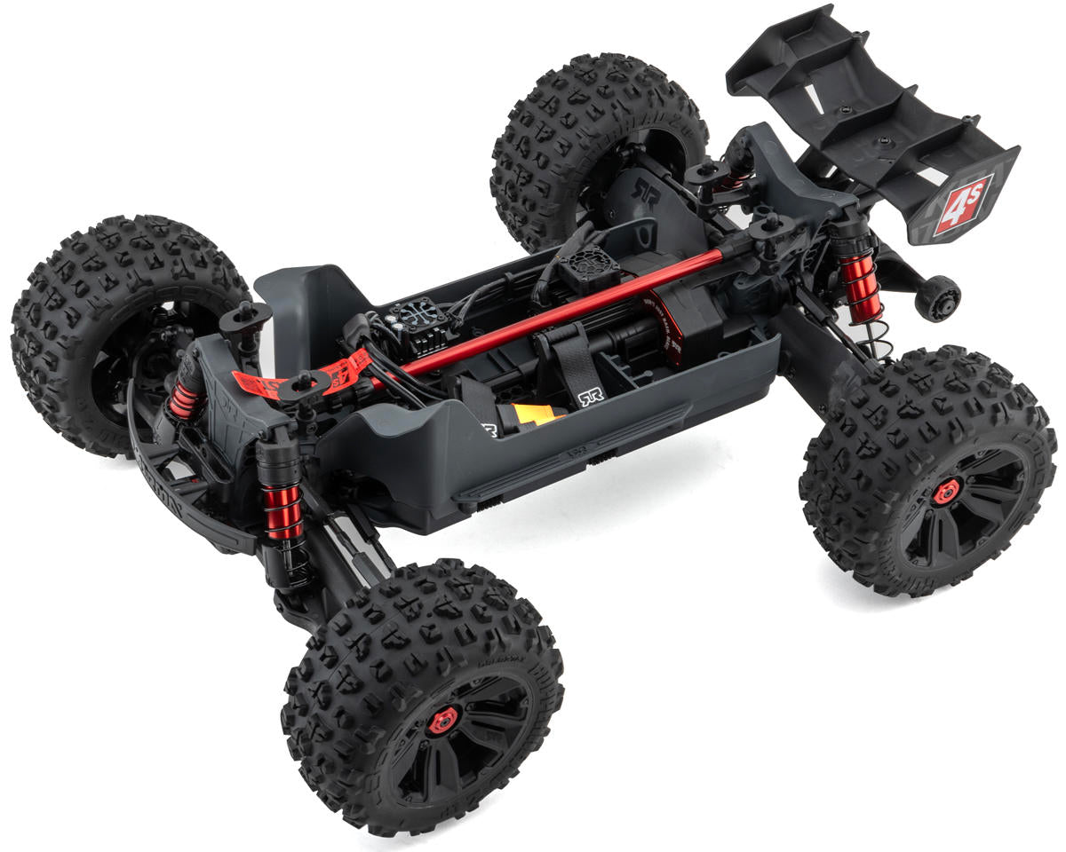 Arrma Kraton 4S V2 BLX RTR 1/10 4WD Brushless Monster Truck (Green) w/SLT3 2.4GHz Radio & Smart ESC - BOBBYRC