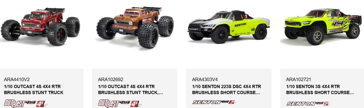 Arrma M4 Nylon Nut Set (4) - BOBBYRC