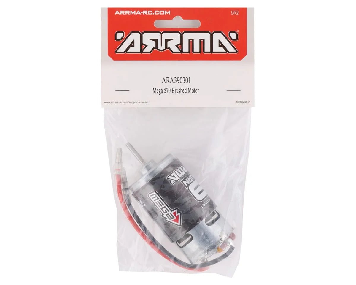 Arrma Mega 570 Brushed Motor (9T) - BOBBYRC
