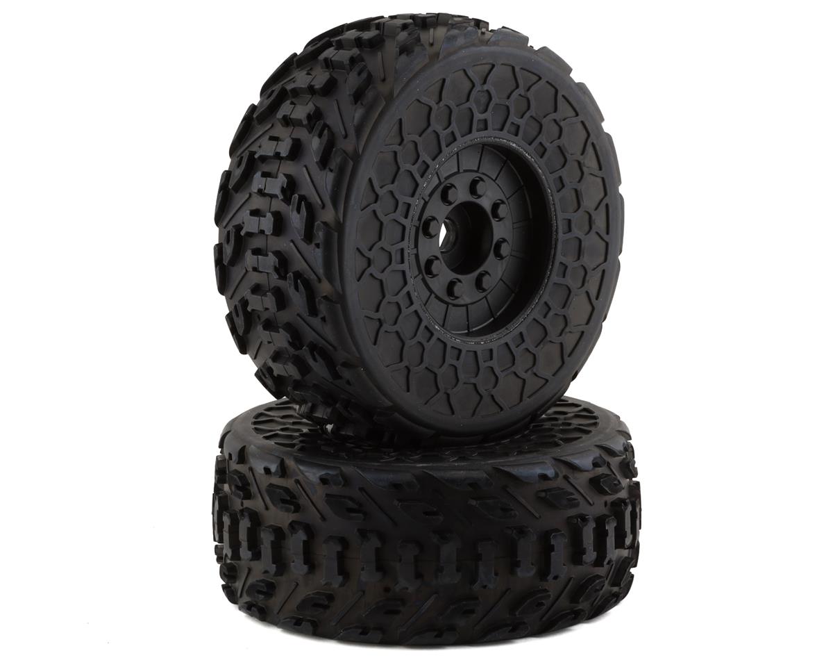 Arrma Pre - Mounted dBoots Tires (Black) (2) w/17mm Hex For Fireteam 6S BLX - BOBBYRC