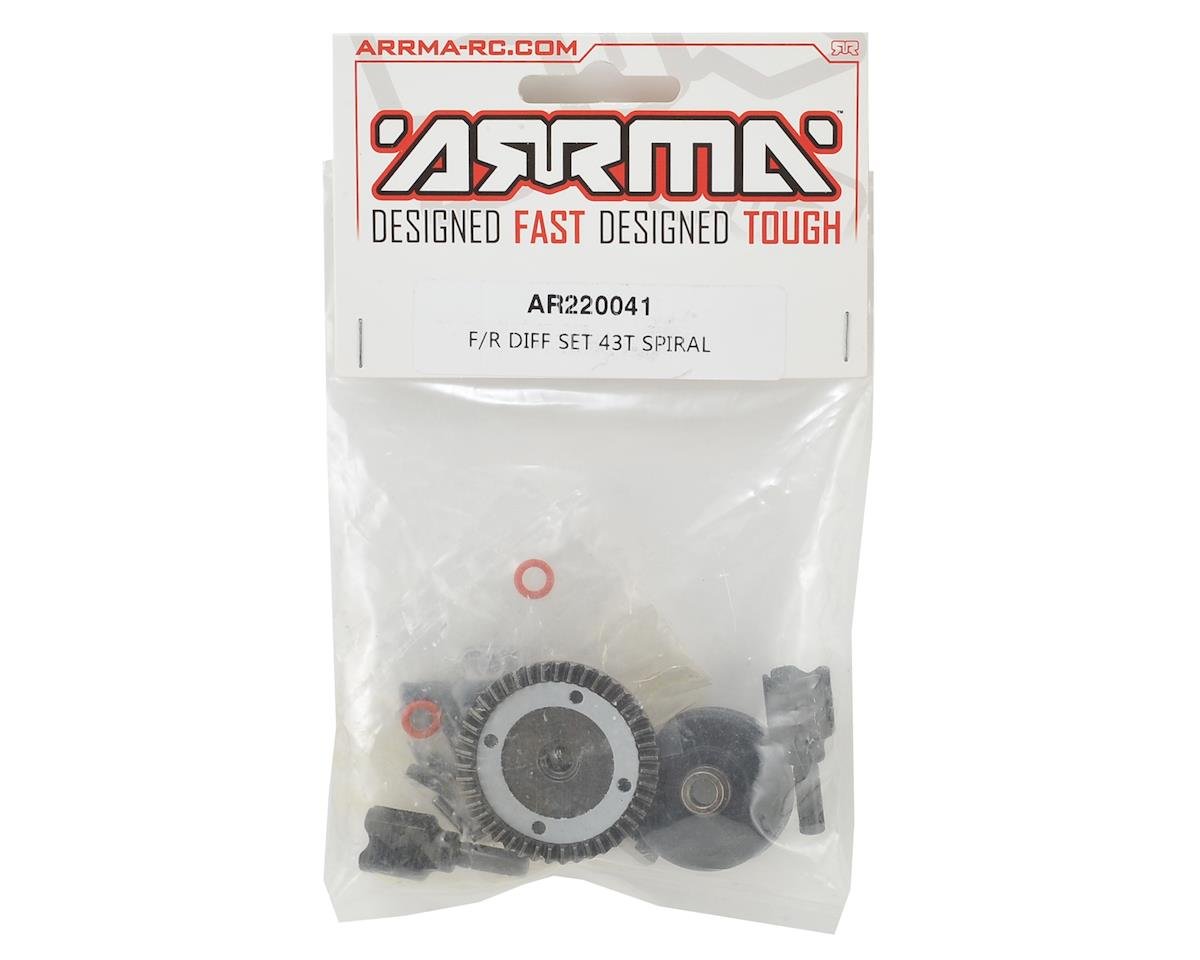 Arrma Spiral Gear Differential Set (43T) - BOBBYRC