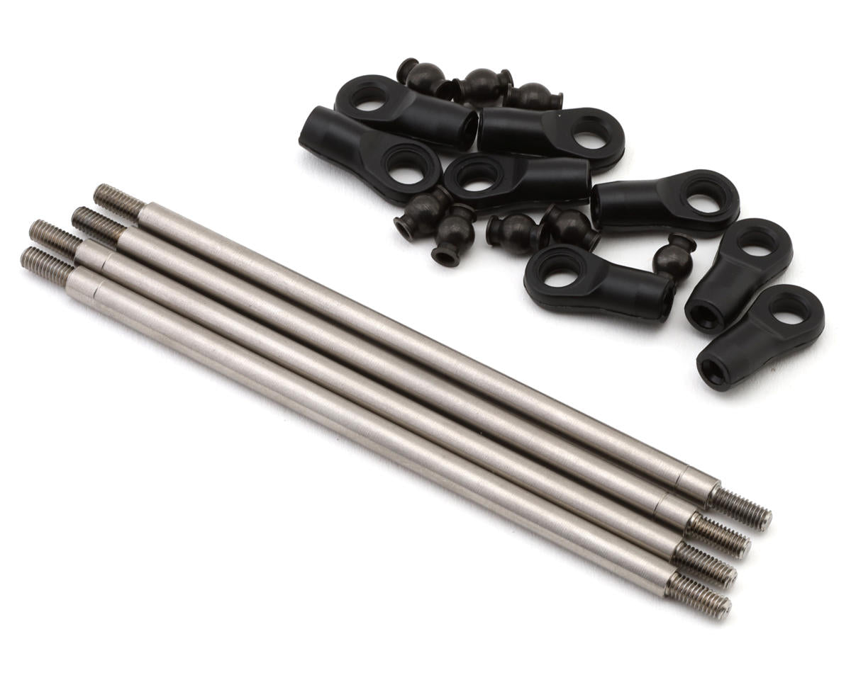 Axial Titanium Rear Link Set For 1/8 AXP8 Gilamon 2.2 4X4