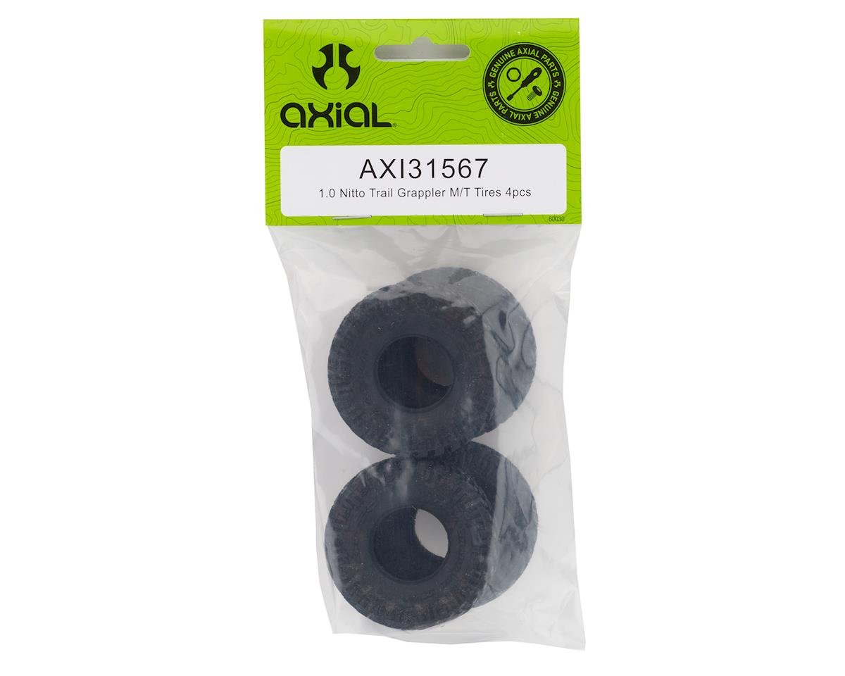 Axial 31567 SCX24 1.0 Nitto Trail Grappler M/T Tires (4) - BOBBYRC