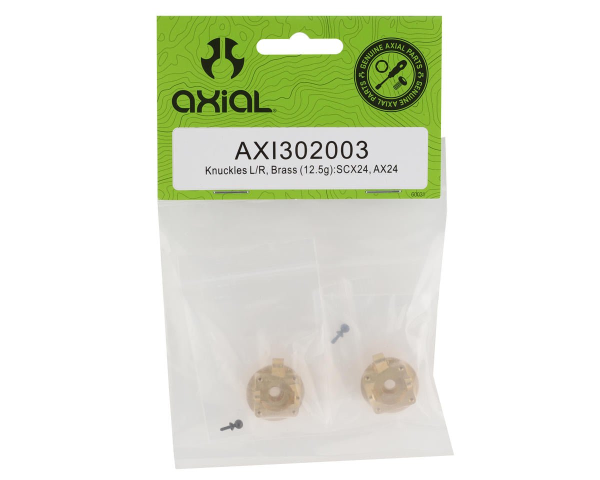 Axial SCX24/AX24 Brass Knuckles (2) (12.5g) - BOBBYRC