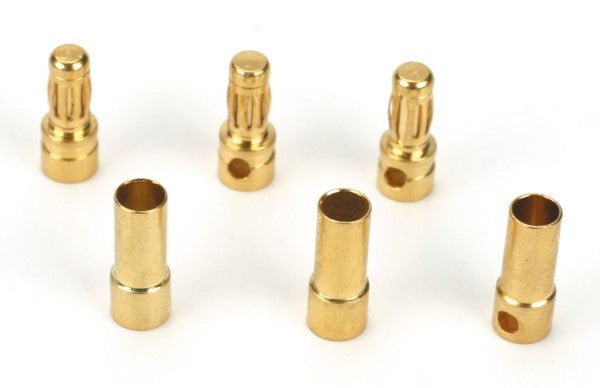 BOBBYRC (3 Male/3 Female)3.5mm Gold Bullet Connector Set - BOBBYRC