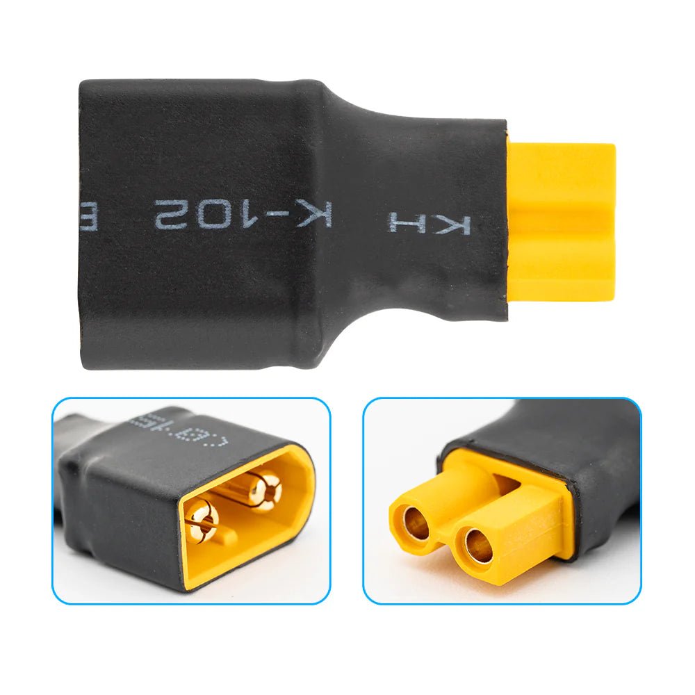 BOBBYRC Female XT30 to Male XT60 Wireless Adapter - BOBBYRC