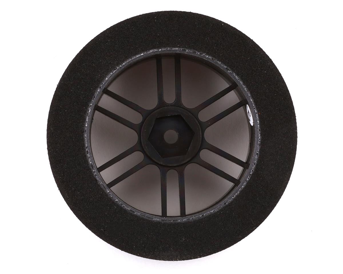 BSR Racing Drag Foam Tires (Black) (2) (32mm Wide/68mm Diameter) (30 Shore) w/12mm Hex - BOBBYRC