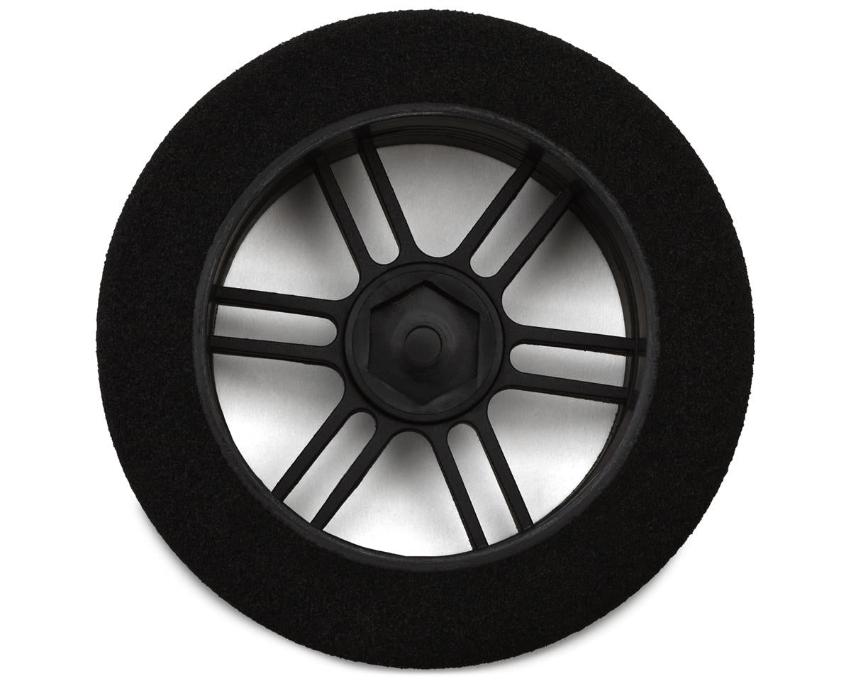 BSR Racing Drag Foam Tires/Wheels (Black) (2) (32mm Wide)w/12mm Hex - BOBBYRC