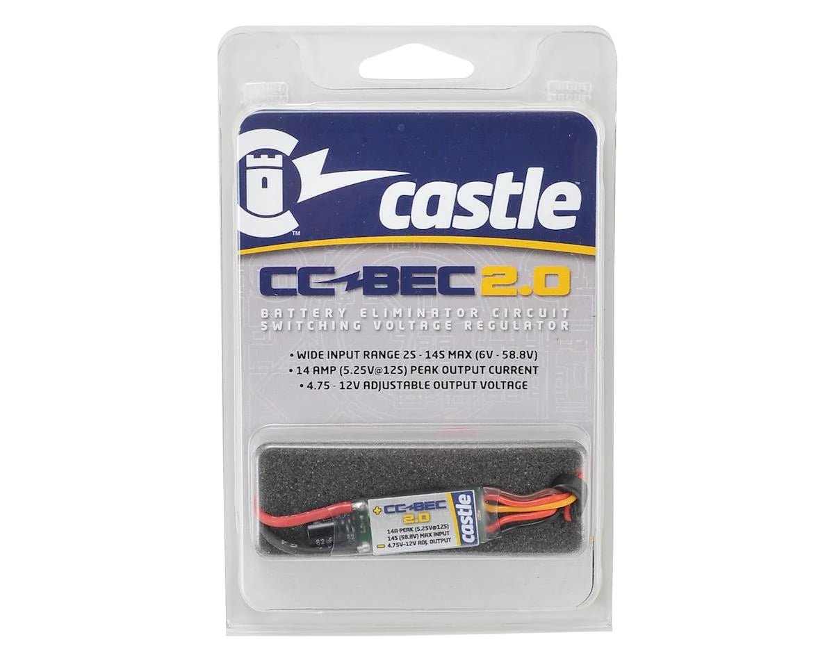Castle Creations BEC 2.0 BEC Voltage Regulator (14 Amp) - BOBBYRC