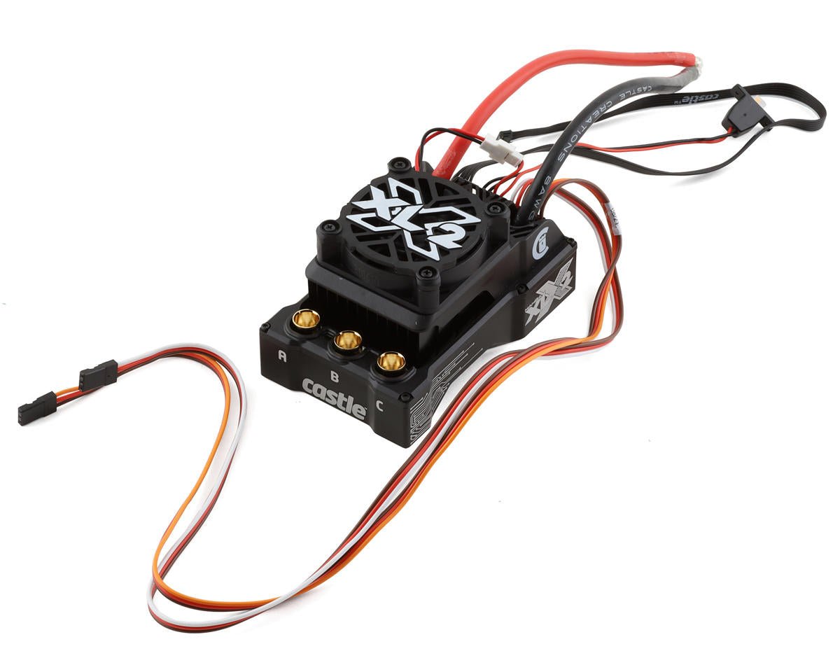 Castle Creations Mamba XLX 2 1/5 Scale Sensored Brushless ESC - BOBBYRC
