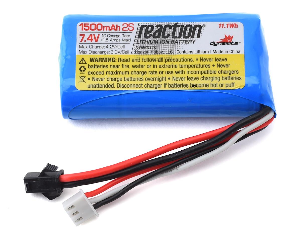 Dynamite Jet Jam Pool Racer 2S Li - Ion Battery (7.4V/1500mAh) - BOBBYRC