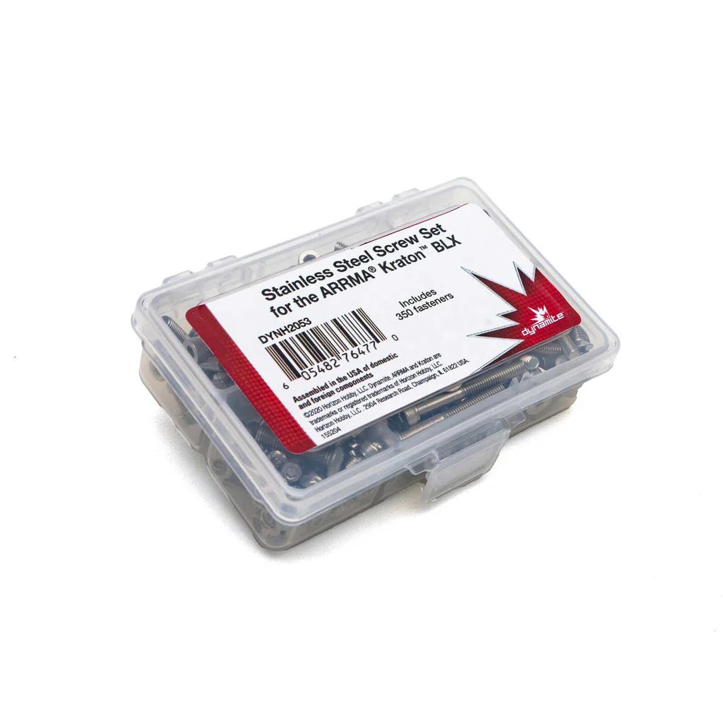 Dynamite Stainless Steel Screw Set: ARRMA KRATON BLX - BOBBYRC