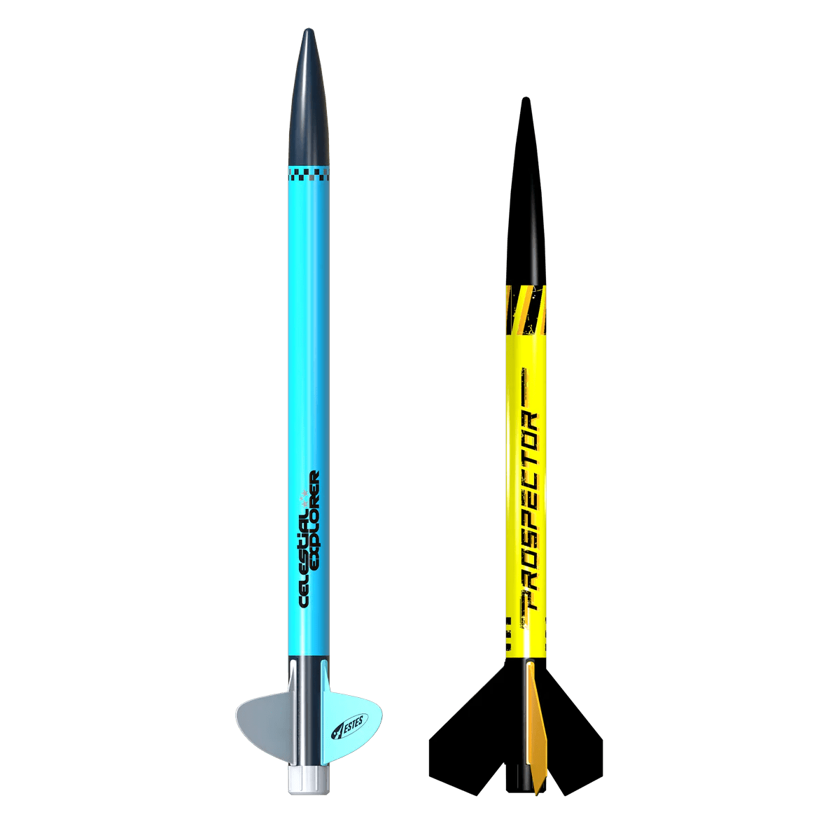 Estes Pathfinder Rocket Launch Pack Set (Ventur A.J & Prospector D23) - BOBBYRC