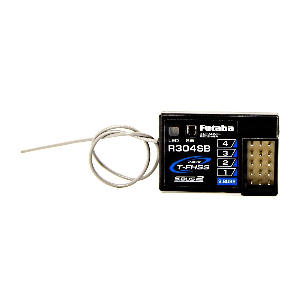 Futaba R304SB T - FHSS 4 - Channel Telemetry Enabled 2.4GHz Receiver - BOBBYRC
