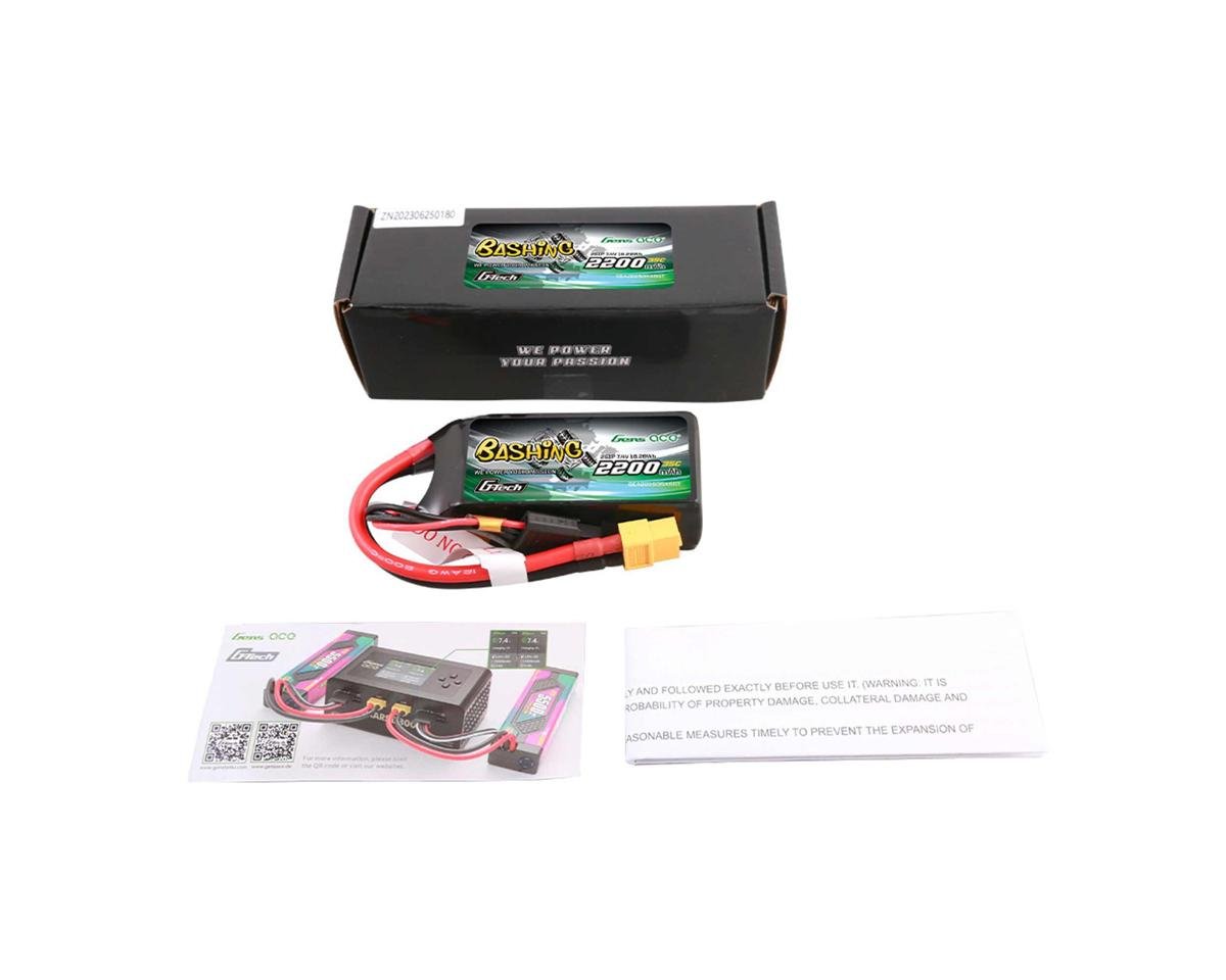 Gens Ace G - Tech Smart 3S Lipo Battery 35C (11.1V/2200mAh) w/XT60 - BOBBYRC