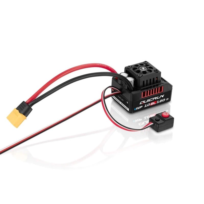 Hobbywing QuicRun 10BL120 G2 120A 1/10 Sensorless Brushless ESC - BOBBYRC