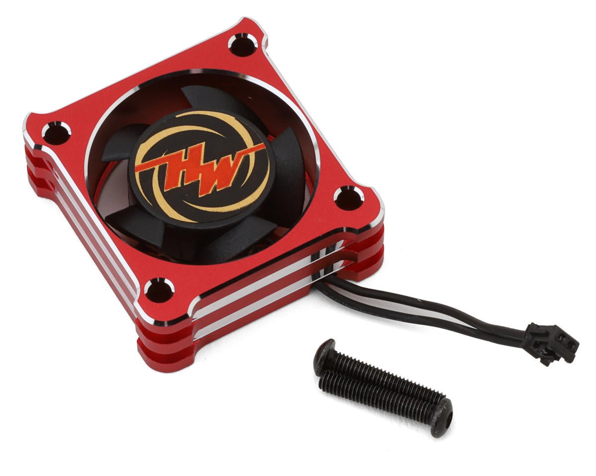 Hobbywing XD10 3010BH Aluminum Cooling Fan (Red) - BOBBYRC