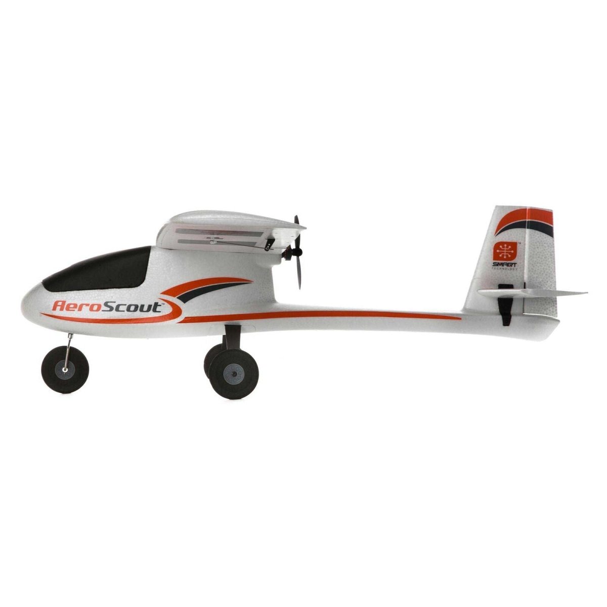 HobbyZone AeroScout S 2 1.1m RTF Trainer Electric Airplane (1095mm) w/SAFE & DXS Transmitter - BOBBYRC