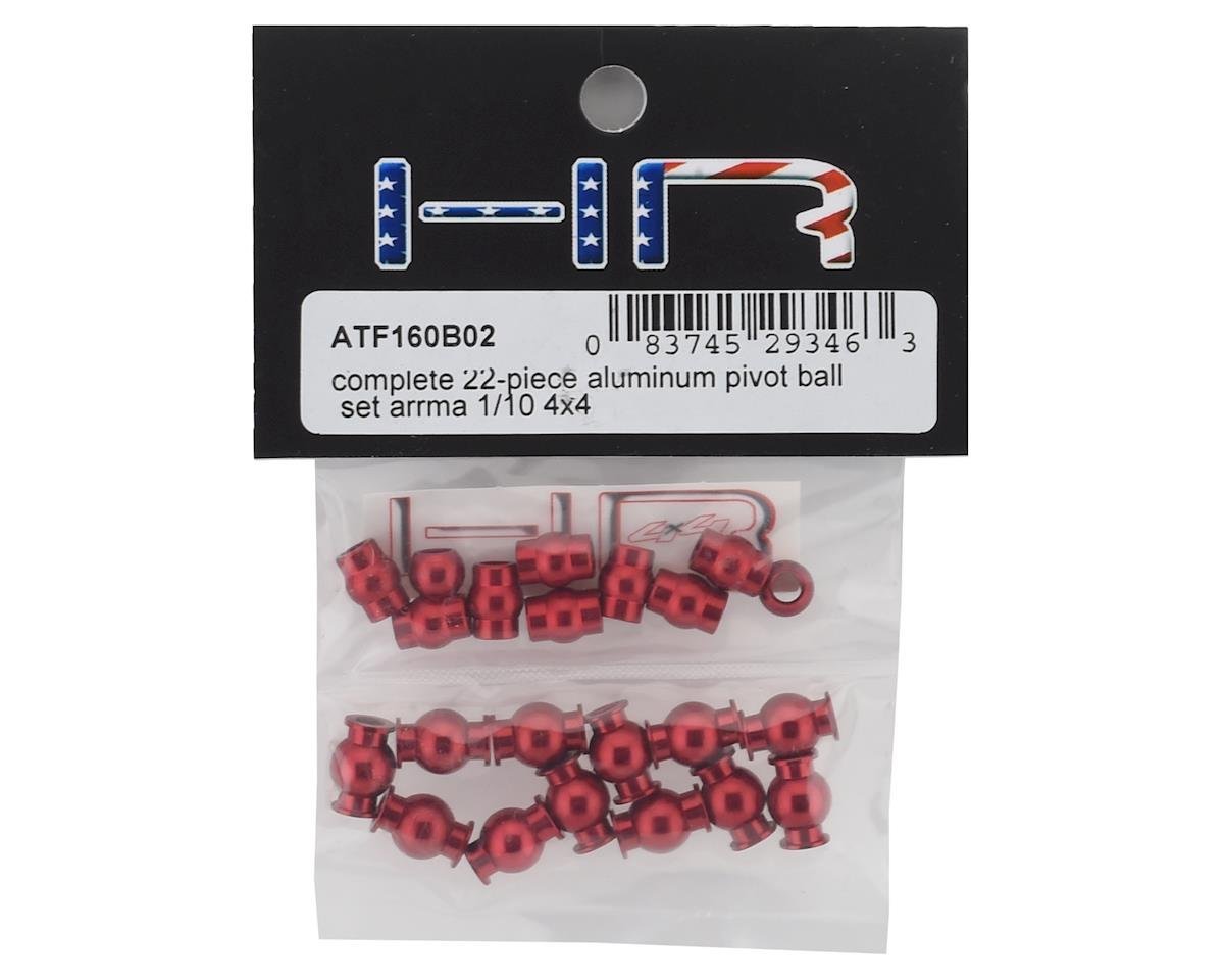 Hot Racing Aluminum Pivot Ball Set Arrma 1/10 4x4 ATF160B02 - BOBBYRC