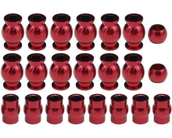 Hot Racing Aluminum Pivot Ball Set Arrma 1/10 4x4 ATF160B02 - BOBBYRC