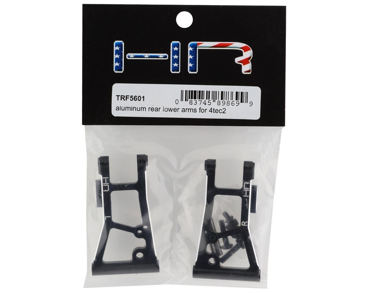 Hot Racing Aluminum Rear Lower Arms (Black) (2) For Traxxas 4 - Tec 2.0 - BOBBYRC
