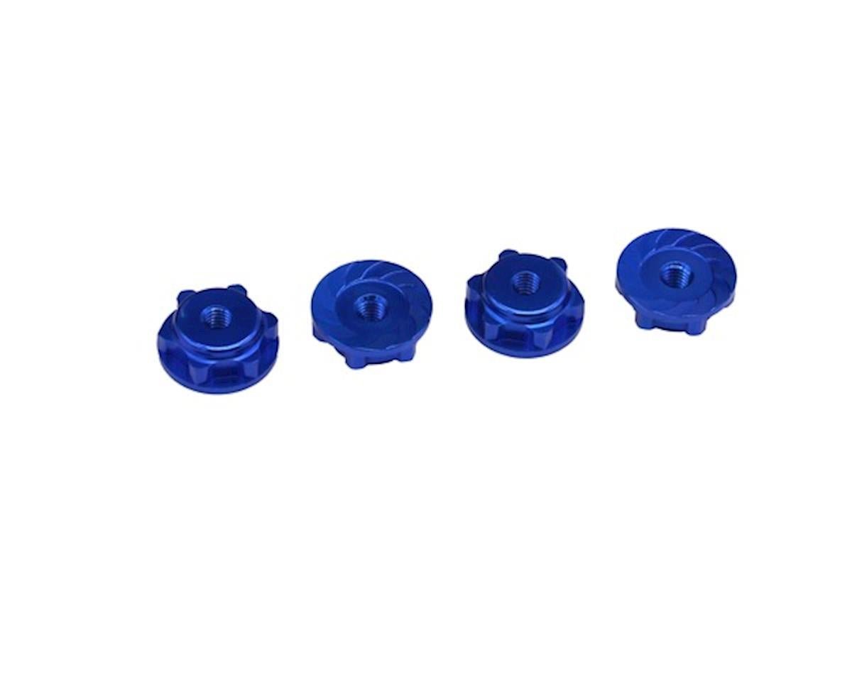 Hot Racing MXX10N06 17mm Extra Large Serrated Wheel Nuts, for Axial Yeti XL / Traxxas Maxx / Arrma 1/10 4X4 4S BLX - BOBBYRC