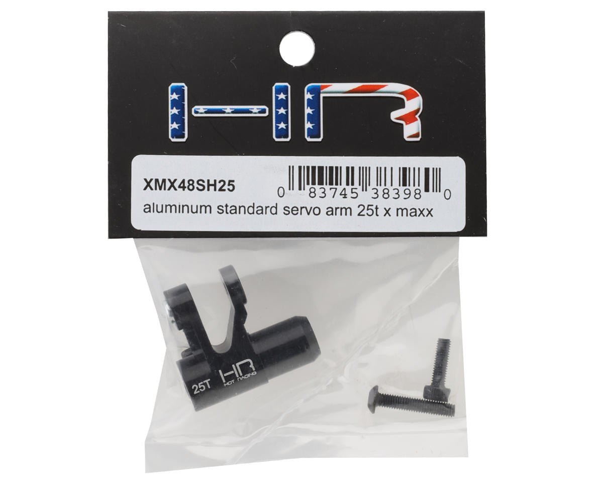 Hot Racing Traxxas X - Maxx CNC - Machined Aluminum Clamp Servo Horn(25T) (Futaba/TRA/Savox/Orion/ProTek) - BOBBYRC